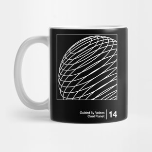 Cool Planet - Minimalist Style Graphic Artwork Mug